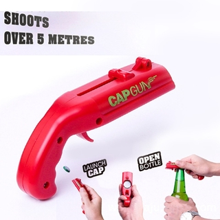 【Ready】Creative Portable Beer Opener Cap Gun Bottle Opener Beer Bottles Open Capgun Drink Opening Shooter Bar Outdoor Celebration Tools