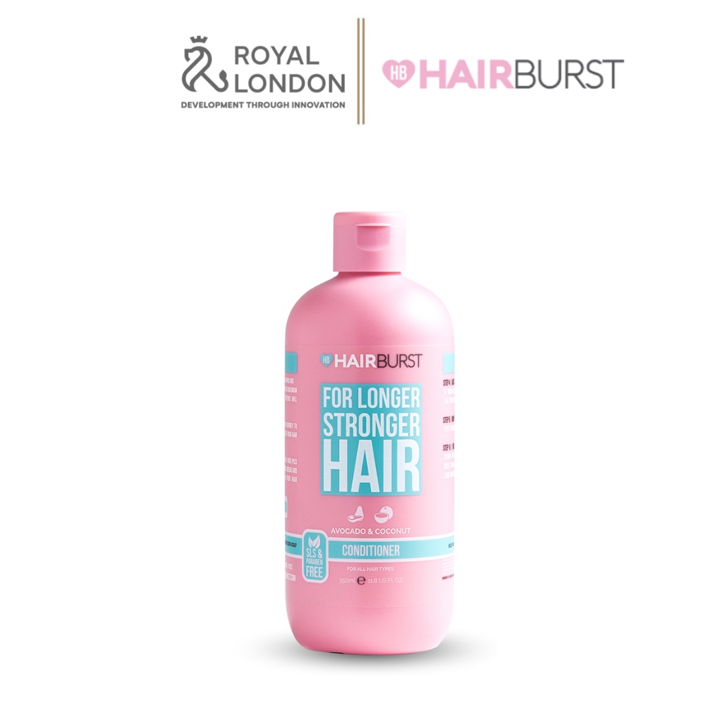 Set gội xả HAIRBURST kích thích tóc mọc dài hơn chắc khỏe hơn 350ml/chai