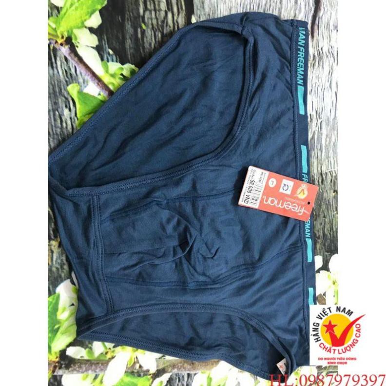 Size đại 3XL,4 XL,quần lót Freeman [hình thật +video]cotton lụa