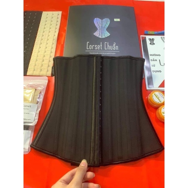 Đai nịt bụng latex 25 xương chuẩn Hy lạp cao cấp