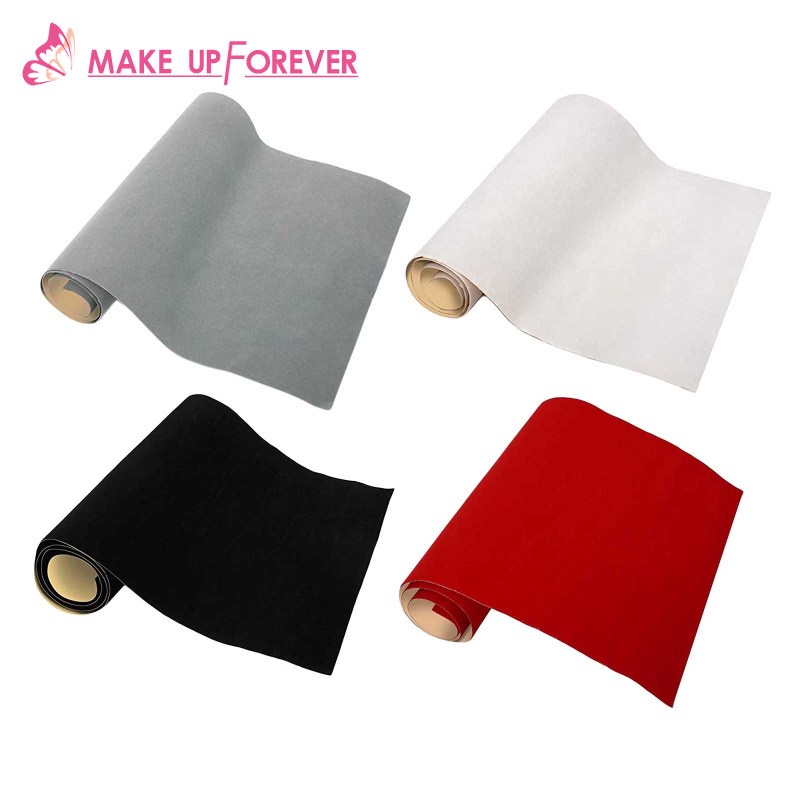 1 Cuộn Vải Nhung Nỉ Mềm Tự Dính Dùng Để Trang Trí Đồ Thủ Công