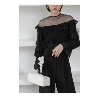 Áo tay bèo cách điệu