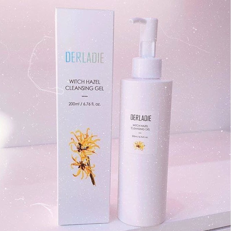 [Mã FMCGMALL -8% đơn 250K] Sữa rửa mặt Derladie Witch Hazel Cleansing Gel làm sạch, ngừa mụn trên da 200ml | BigBuy360 - bigbuy360.vn
