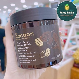 Tẩy Tế Bào Chết THE COCOON DAK LAK COFFEE BODY POLISH