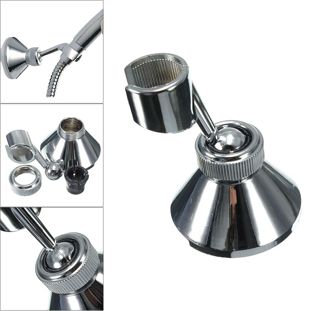 Giá Đỡ Đầu Vòi Hoa Sen Bằng ABS + Chrome Tùy Chỉnh Tiện Dụng Cho Nhà Tắm