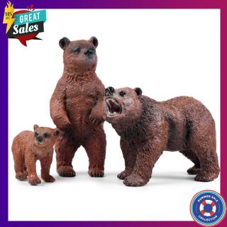 Kids Static State Simulate Bear Shape Modeling Toy Home Tabletop Decoration