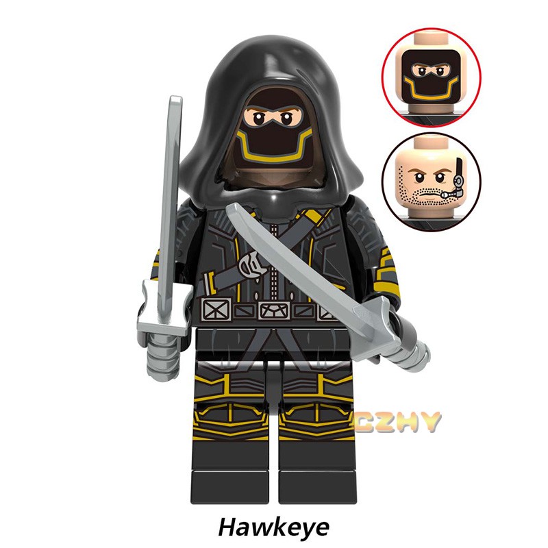 Đồ Chơi Lắp Ráp Mô Hình Nhân Vật Barton Hawkeye