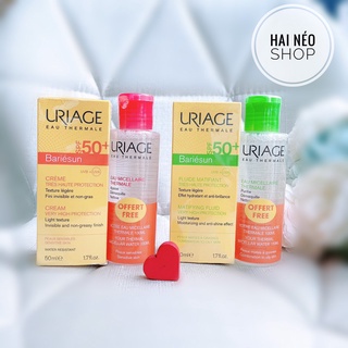 🌞🌞Set chống nắng +nước tẩy trang Uriage Bariesun
