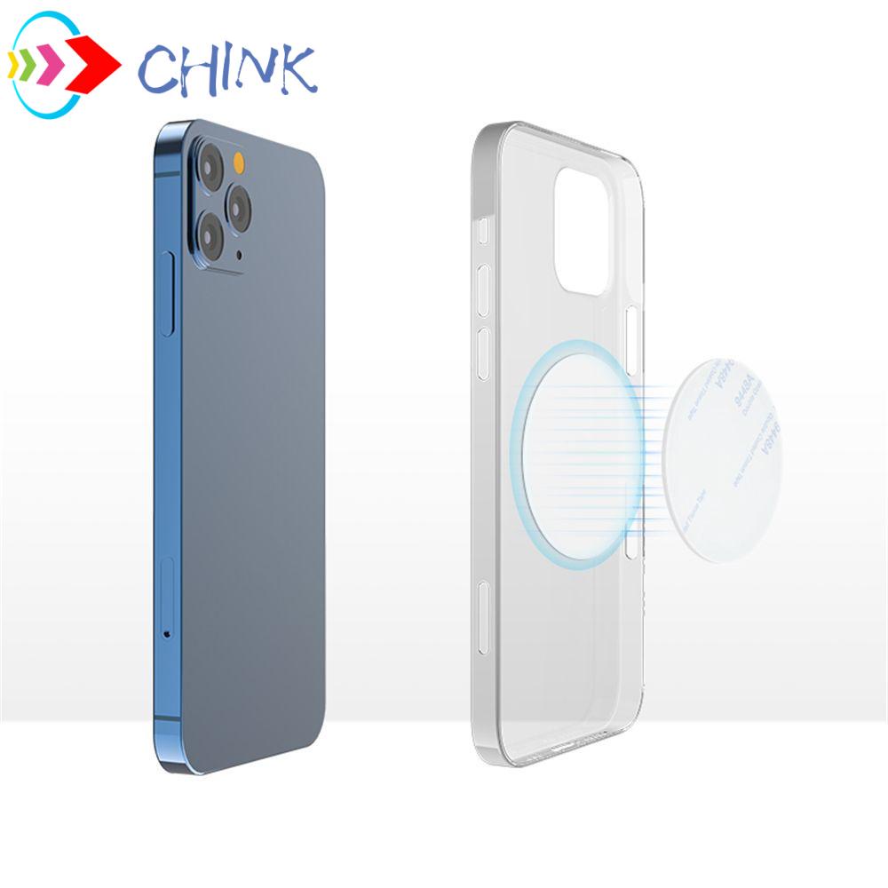 Miếng dán đỡ điện thoại từ tính hỗ trợ sạc không dây nhiều màu trên xe hơi