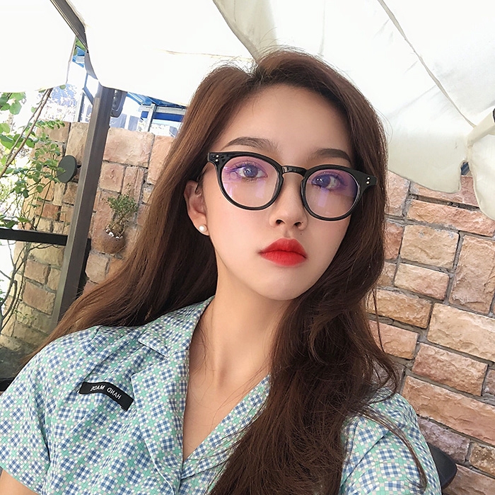 Small Round Frame Eyeglasses Women Vintage INS Eyewear