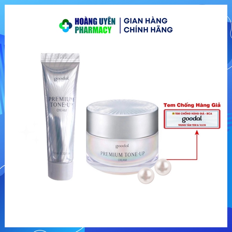 Kem dưỡng trắng da Goodal Premium Tone Up Cream 10ml/30ml