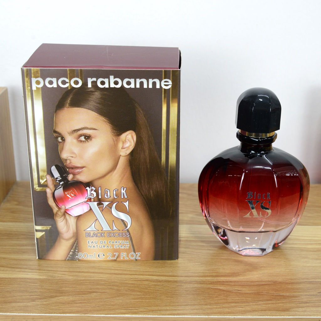 Nước Hoa Nữ Paco Rabanne Black XS For Her Repack EDP 80ml nước hoa nữ thơm lâu Paco XS nữ