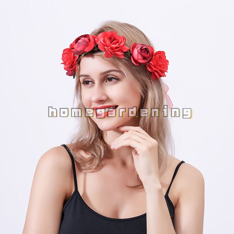 Vòng Hoa Đội Đầu Cho Cô Dâu