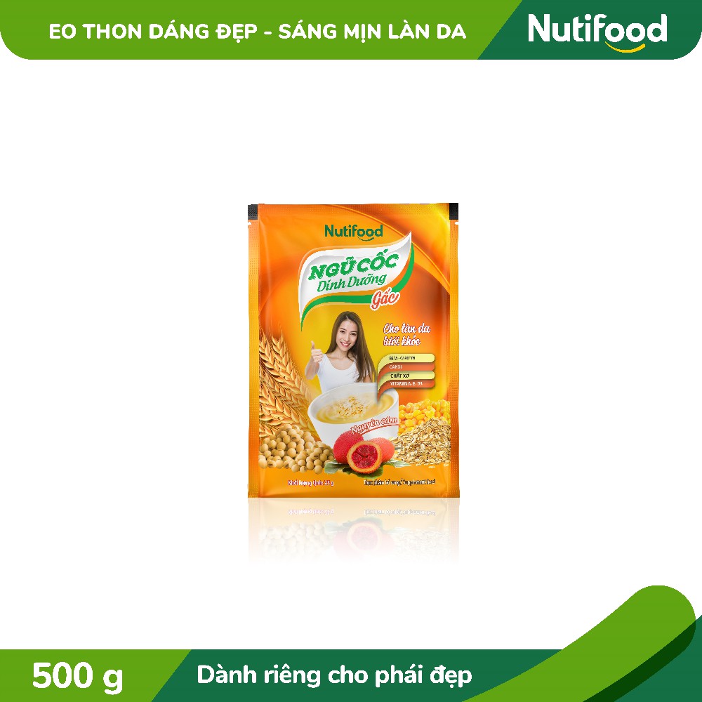 Ngũ cốc dinh dưỡng NutiFood (Gấc 20 gói x 25gr)
