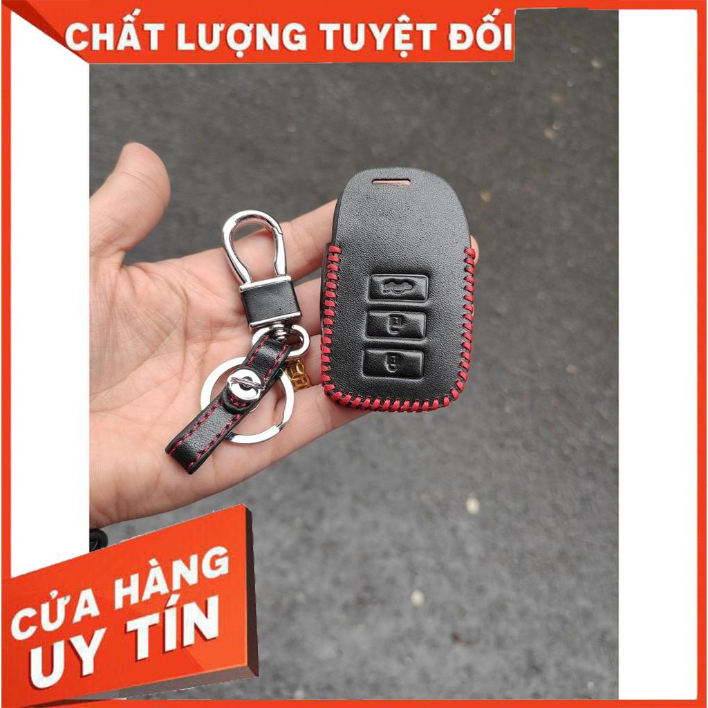 Bao da chìa khóa xe VIOS 19-20, Yaris 19-20 kèm móc treo