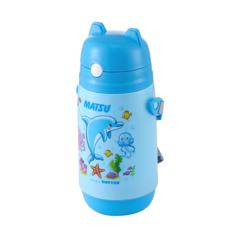 [Mã LT50 giảm 50k đơn 250k] Bình nước học sinh nhựa Duy Tân Matsu dung tích 400ml - No.1246