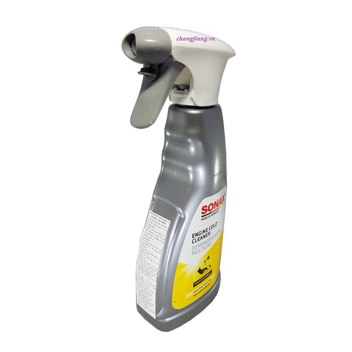 Chai xịt rửa vệ sinh động cơ xe ô tô SONAX ENGINE COLD CLEANER 500ml