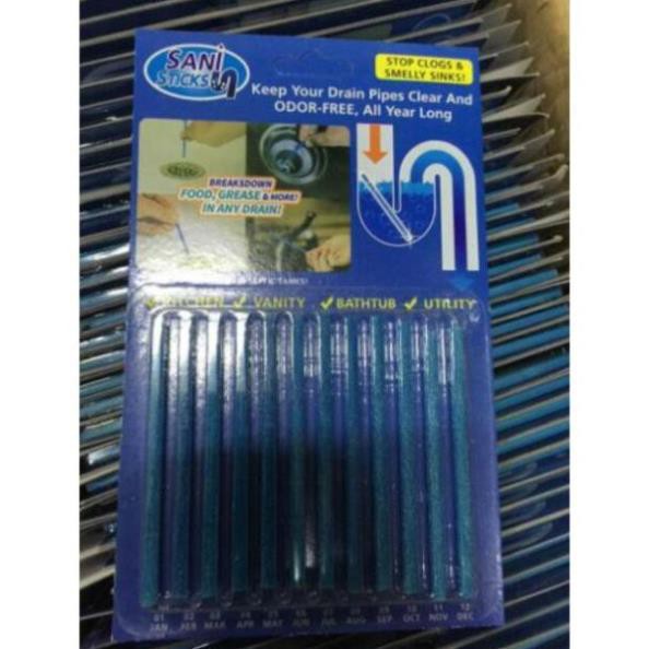 sale khủng QUE THÔNG TẮC CỐNG Sani Stick thông minh