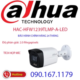 Camera HDCVI 2.0 Megapixel DAHUA HAC-HFW1239TLMP-A-LED