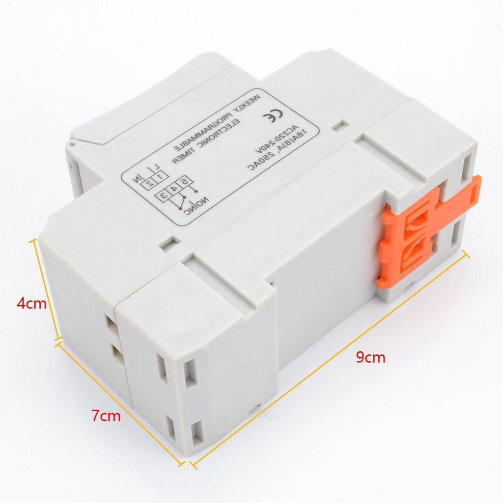 Đồng Hồ Hẹn Giờ Kỹ Thuật Số AC 12V 24V 7 Ngày