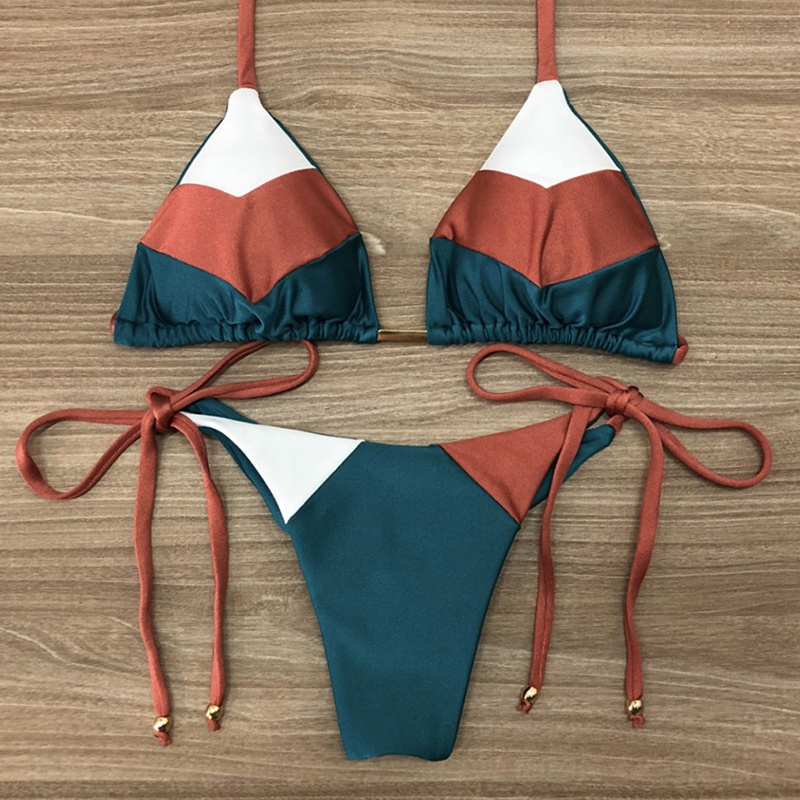 Bộ Đồ Bơi Bikini Hai Mảnh Có Thể Điều Chỉnh Dây Thời Trang Quyến Rũ Cho Nữ | BigBuy360 - bigbuy360.vn