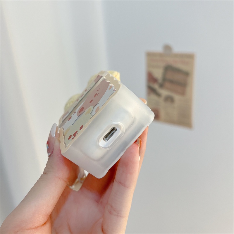 Vỏ Bảo Vệ Hộp Sạc Tai Nghe airpods 1/2/3 pro bluetooth Không Dây Chất Liệu tpu Tráng Gương Phong Cách Ins