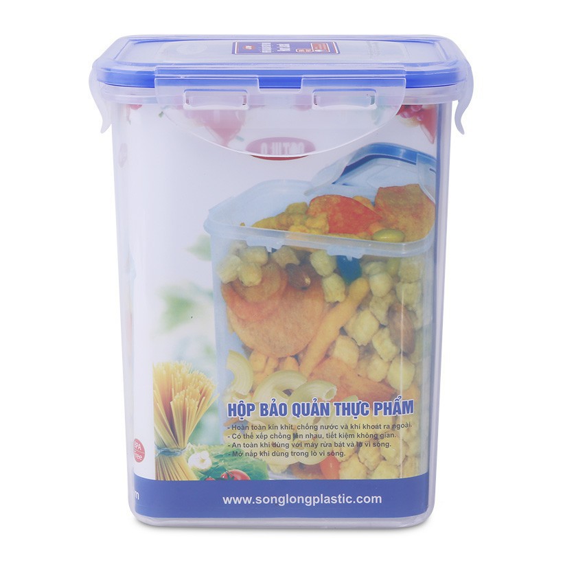 Hộp đựng thực phẩm 2506 Four Lock 1220ml an toàn