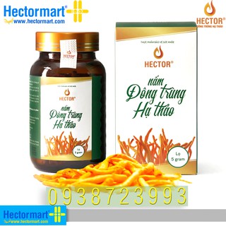 Đông Trùng Hạ Thảo Hector Dạng Sợi Sấy thăng hoa
