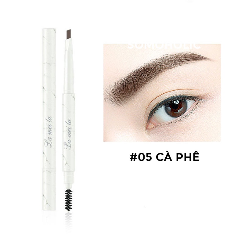 Chì kẻ mày hai đầu nội địa trung vân đá  lâu trôi Lameila Somoholic CKM1 | BigBuy360 - bigbuy360.vn