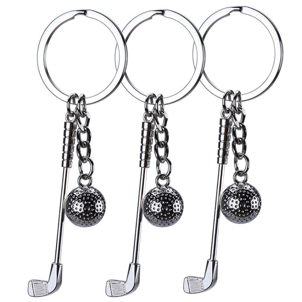 LANFY Móc Khóa Quả Bóng Golf Bằng Kim Loại Sáng Tạo