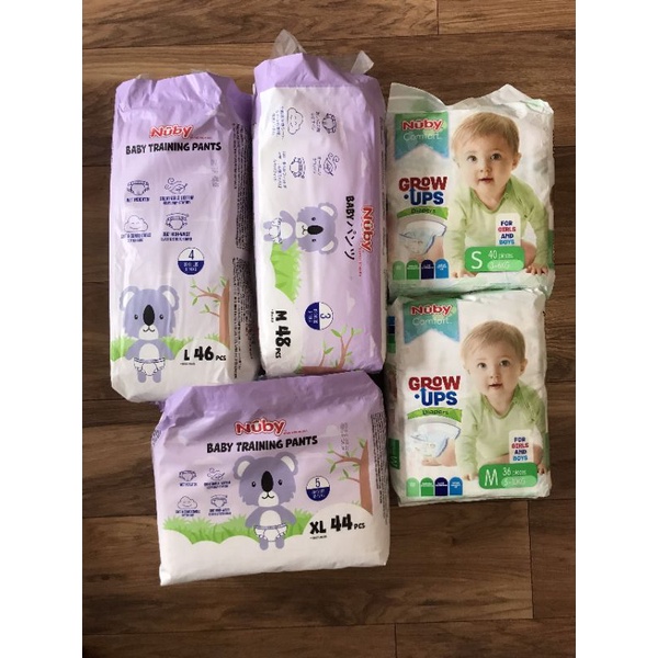 BỈM NUBY NHẬP KHẨU THƯƠNG HIỆU MỸ  S40/M36/M48/L46/XL44