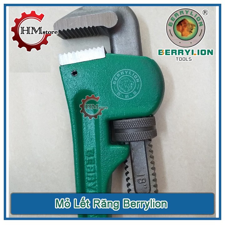 Mỏ lết răng vặn ống nước Berrylion nhiều cỡ