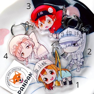 Móc khoá anime mica acrylic Hataraku Saibou 2
