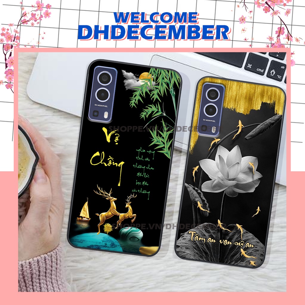 Ốp lưng Vivo Y72 in hình thư pháp tâm an vạn sự an ,mã đáo thành công SIÊU CHẤT