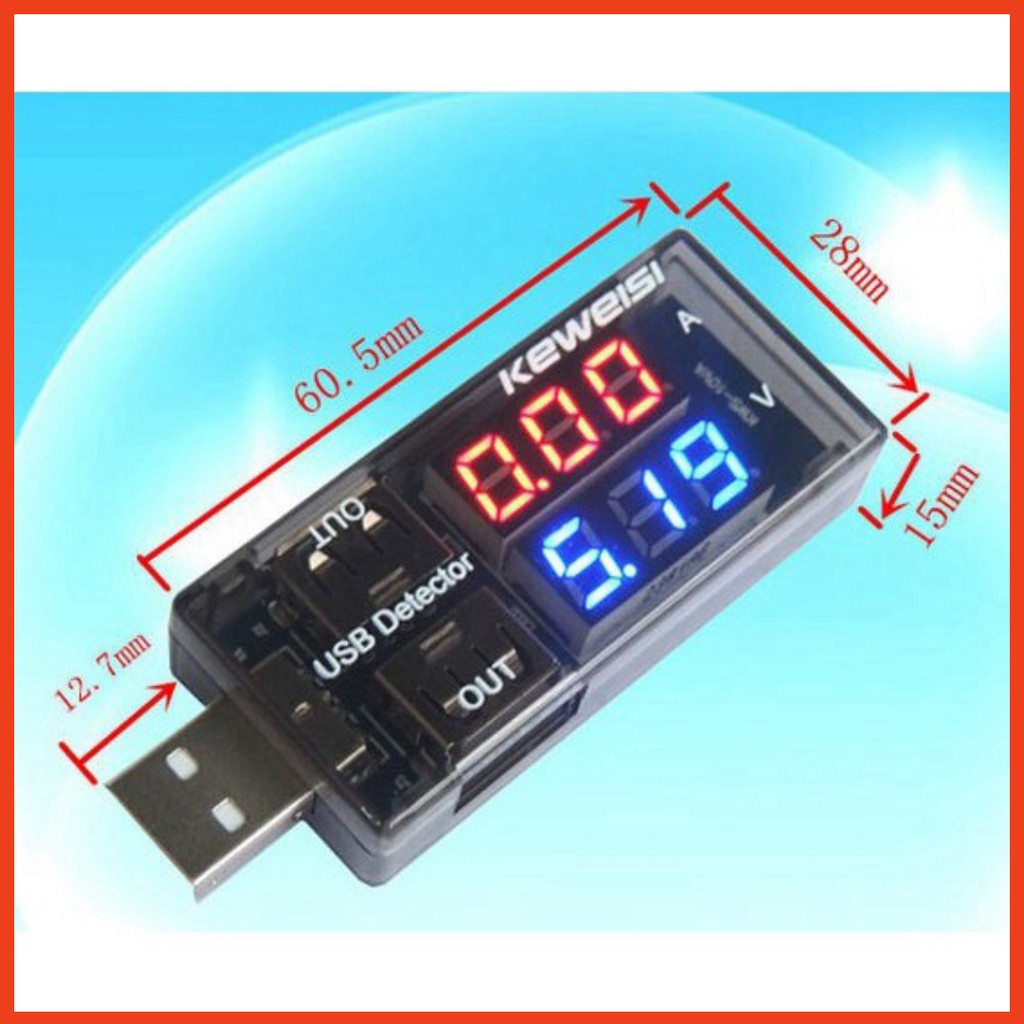 USB ĐO DÒNG - ĐO ÁP V2
