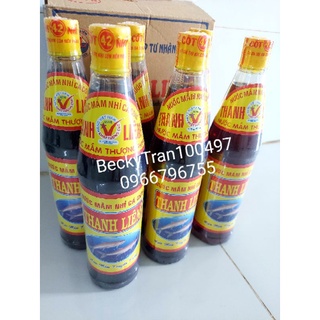 Nước mắm nhỉ cá cơm thượng hạng 42 độ đạm thanh liêm chai nhựa 700ml