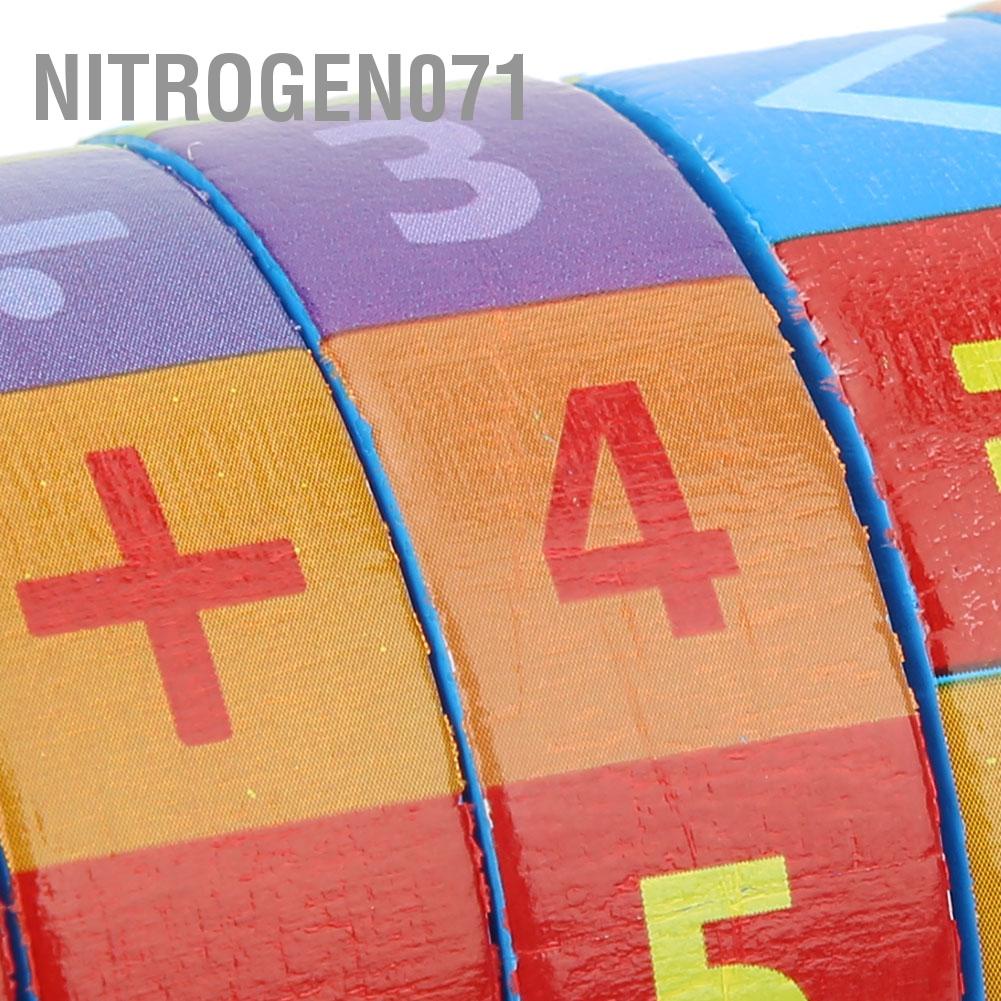 Nitrogen071 Số Câu đố Đồ chơi Giáo dục Toán học Kỹ thuật số Đếm Hình trụ Trẻ em Học tập