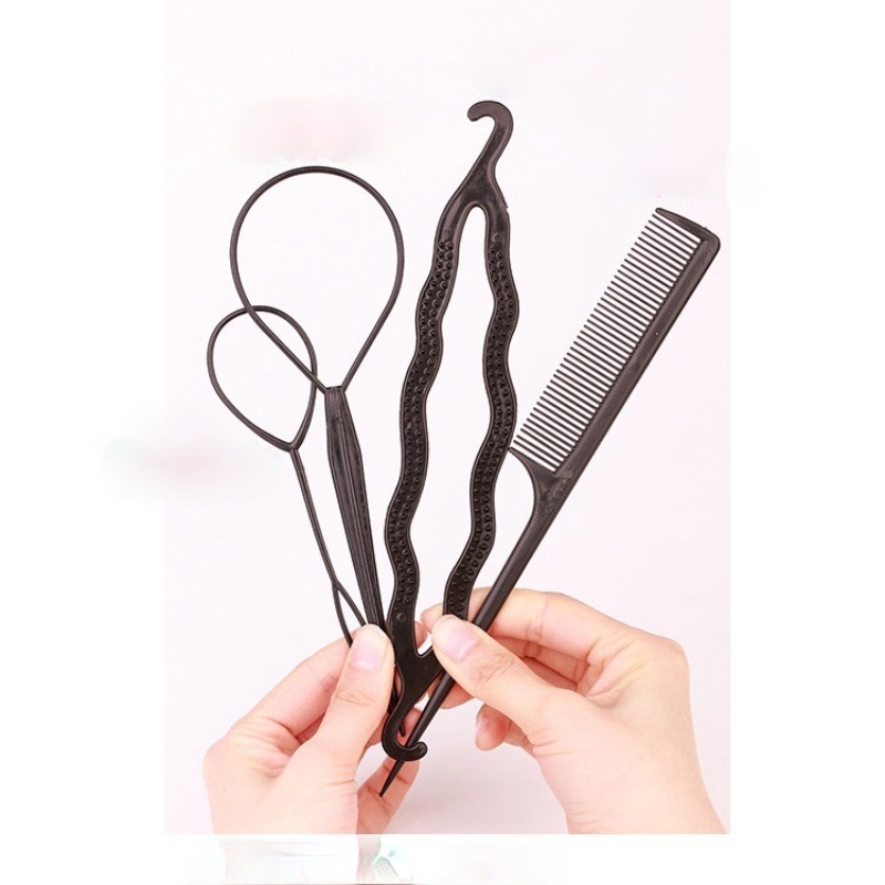 Đồ buộc tóc đính hạt ngọc trai giả phong cách retro Hàn Quốc thời trang mới