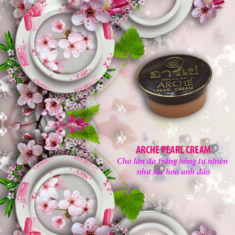 KEM SÂM ARCHE PEARL CREAM DƯỠNG TRẮNG DA THÁI LAN 3gr