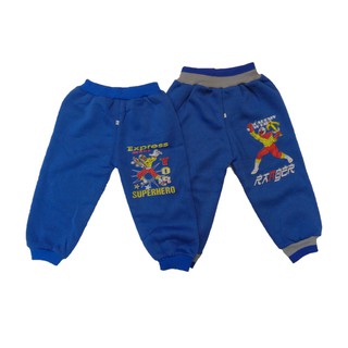 Quần nỉ bông siêu nhân cho bé từ 7-15kg