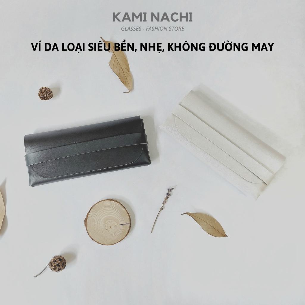 Ví da đựng kính mắt Kami Nachi - Túi da đựng kính | BigBuy360 - bigbuy360.vn