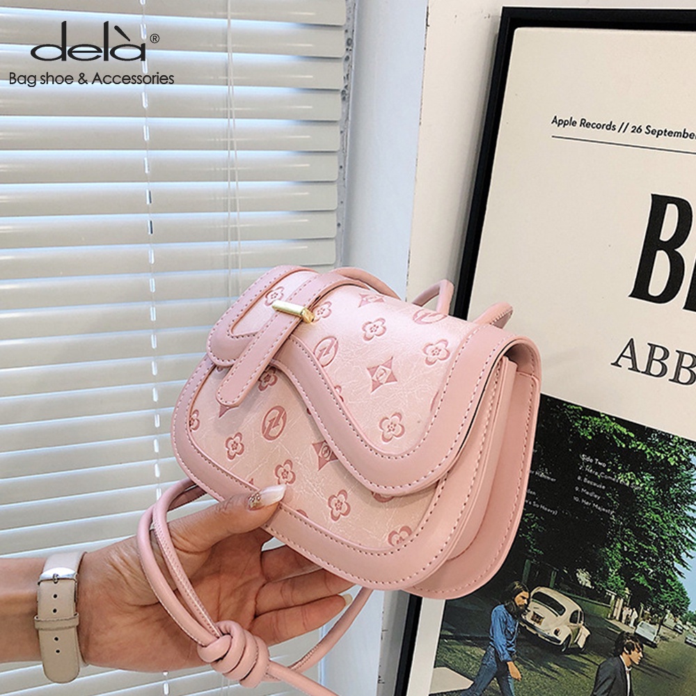 Dela Túi Xách Đeo Vai Phong Cách Phương Tây Chất Lượng Cao Hợp Thời Trang Cho Nữ