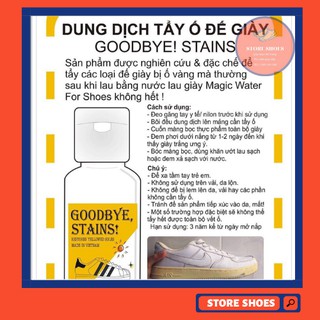 DUNG DỊCH TẨY Ố GOODBYE STAINS