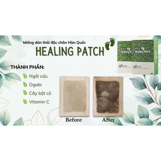 Miếng dán thải độc chân Healing patch 30 miếng