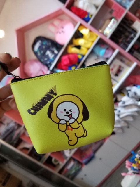 Túi ví mini BT21 phối đồ siêu xinh