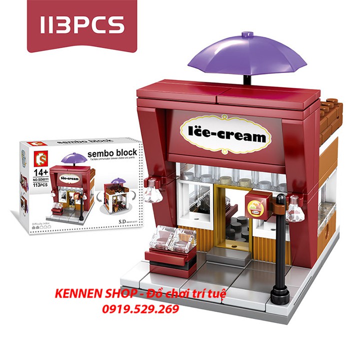 Ghép hình lego các thương hiệu nổi tiếng loại to