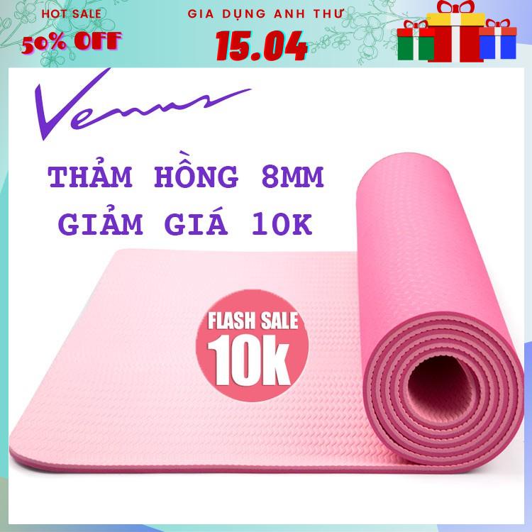 [♥️ FREESHIP ♥️] Thảm Tập Yoga Cao Cấp 2 Lớp 6mm