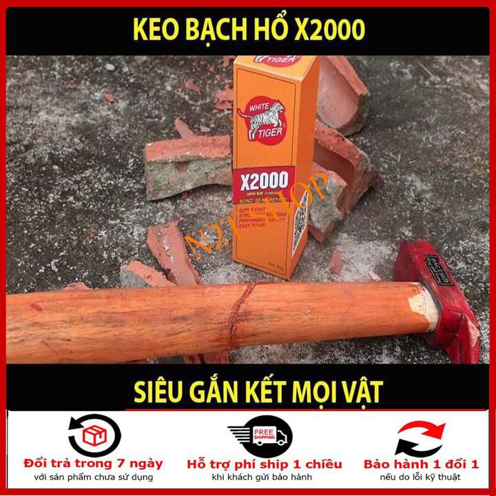 Keo dán đa năng X2000 siêu dính, tiện dụng, đồ bền cao