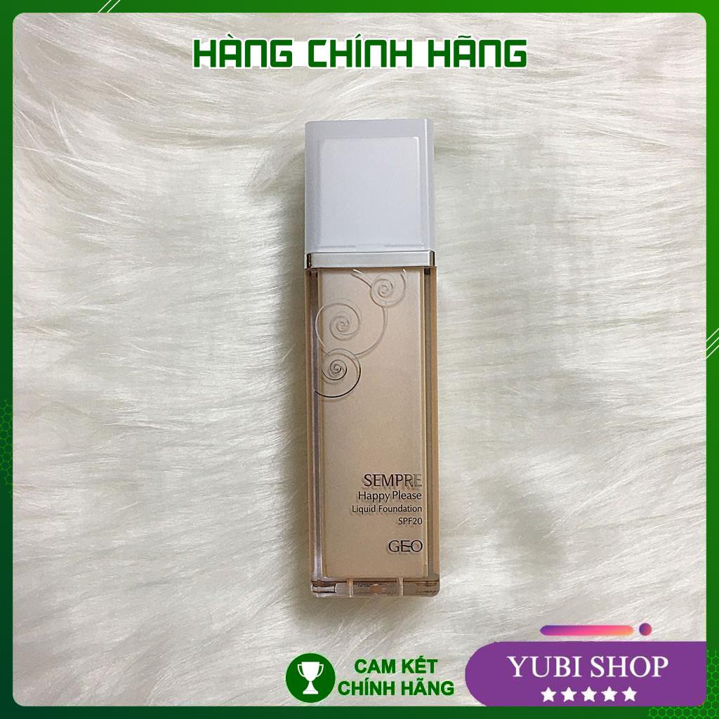 [HÀNG AUTH] KEM NỀN GEO LAMY SEMPRE HAPPY & PLEASE LIQUID FOUNDATION SPF20 - HÀN QUỐC - 40ML - New