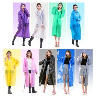 ÁO MƯA THỜI TRANG EVA CÓ NÚT BẤM PHÍA TRƯỚC